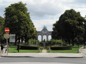 the arch in Jubelpark.